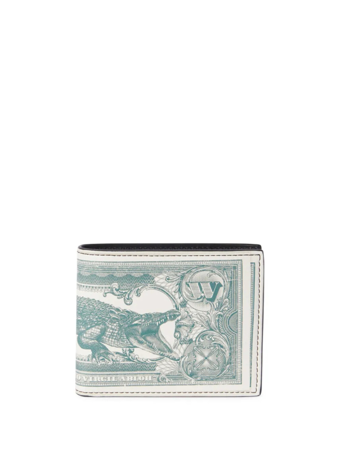 

Off-White кошелек Off Currency, зеленый