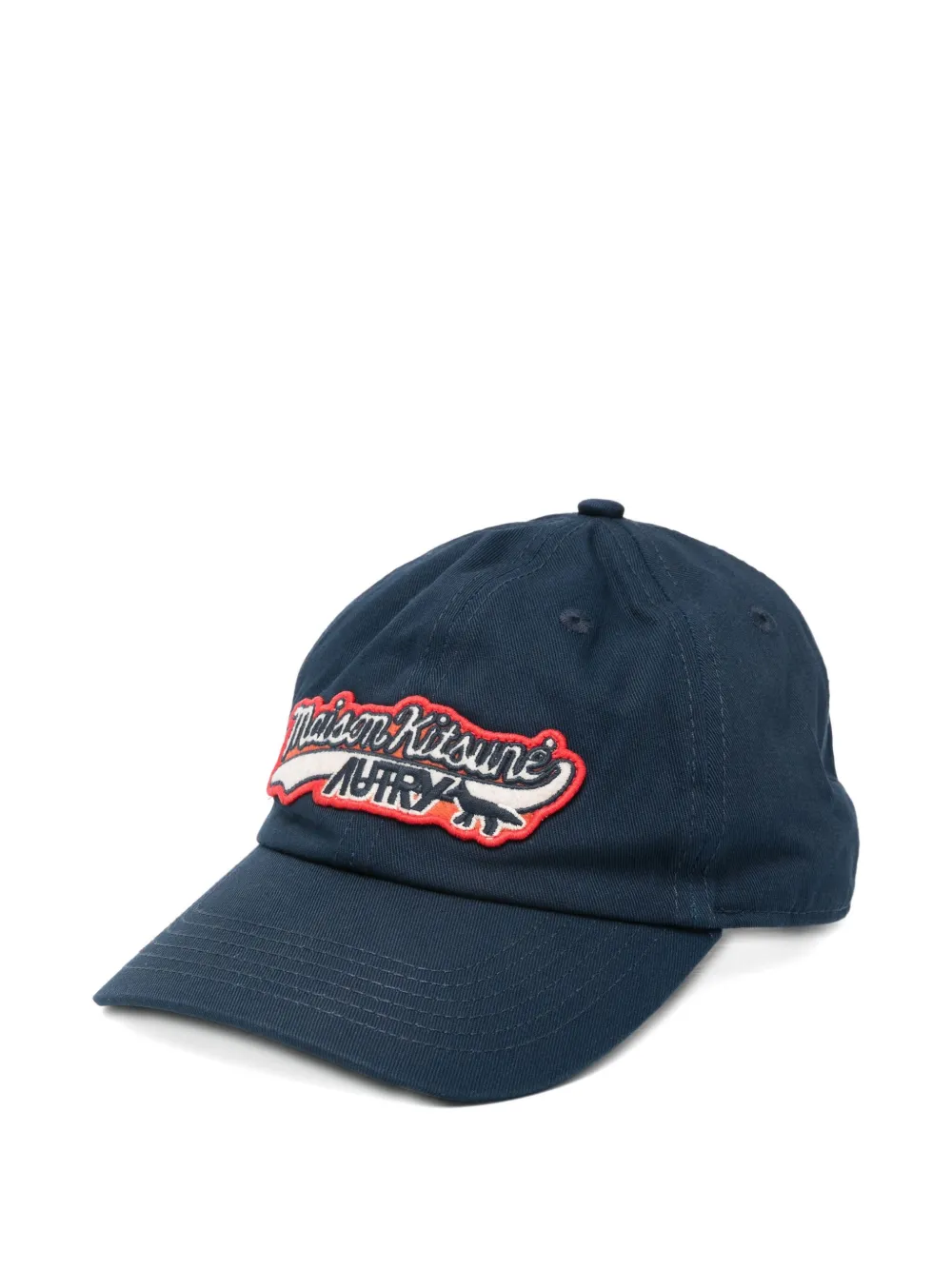 

Бейсболка с нашивкой X Maison Kitsuné AUTRY, синий