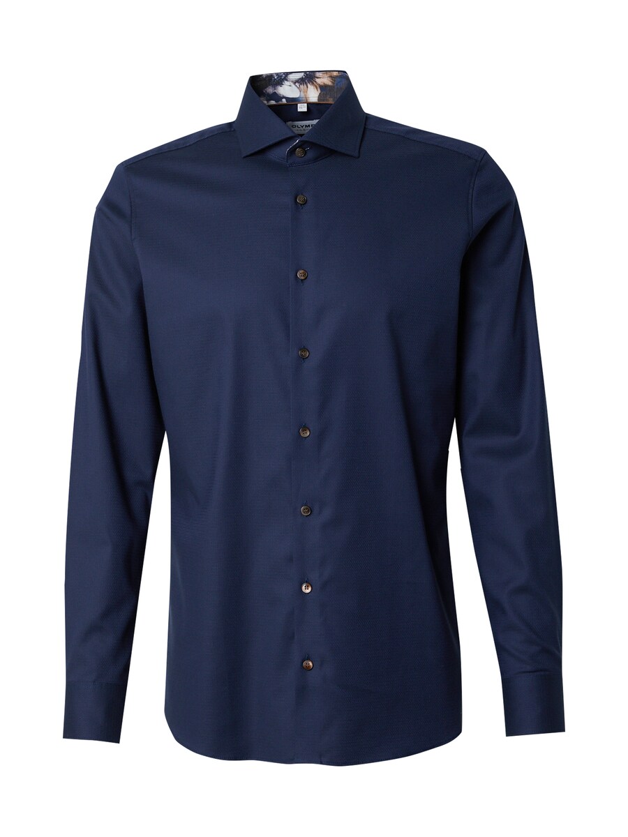 

Рубашка делового кроя Slim Fit OLYMP, морской синий