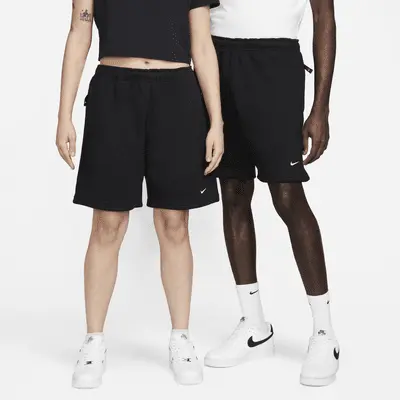

Шорты Nike Solo Swoosh Fleece Shorts, черный/белый
