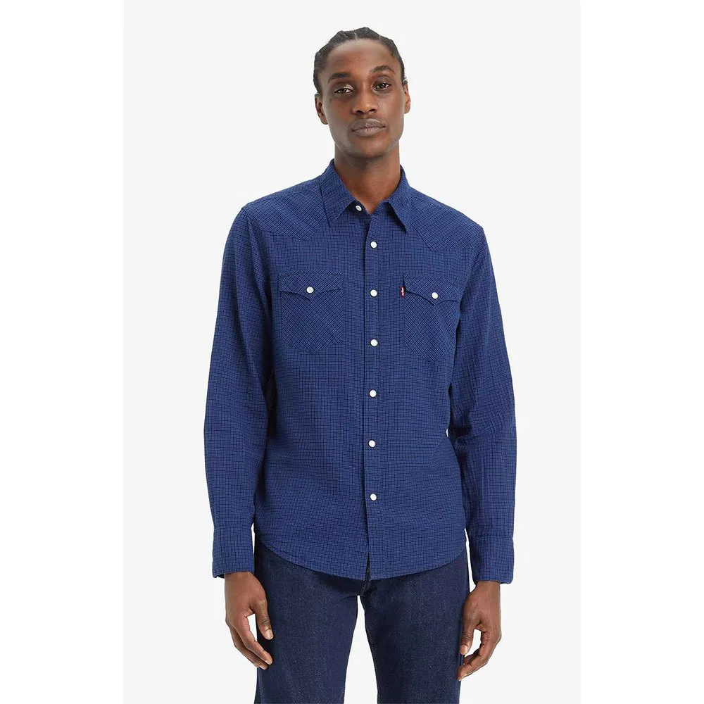 

Рубашка Levi's Barstow Western Standard, синий