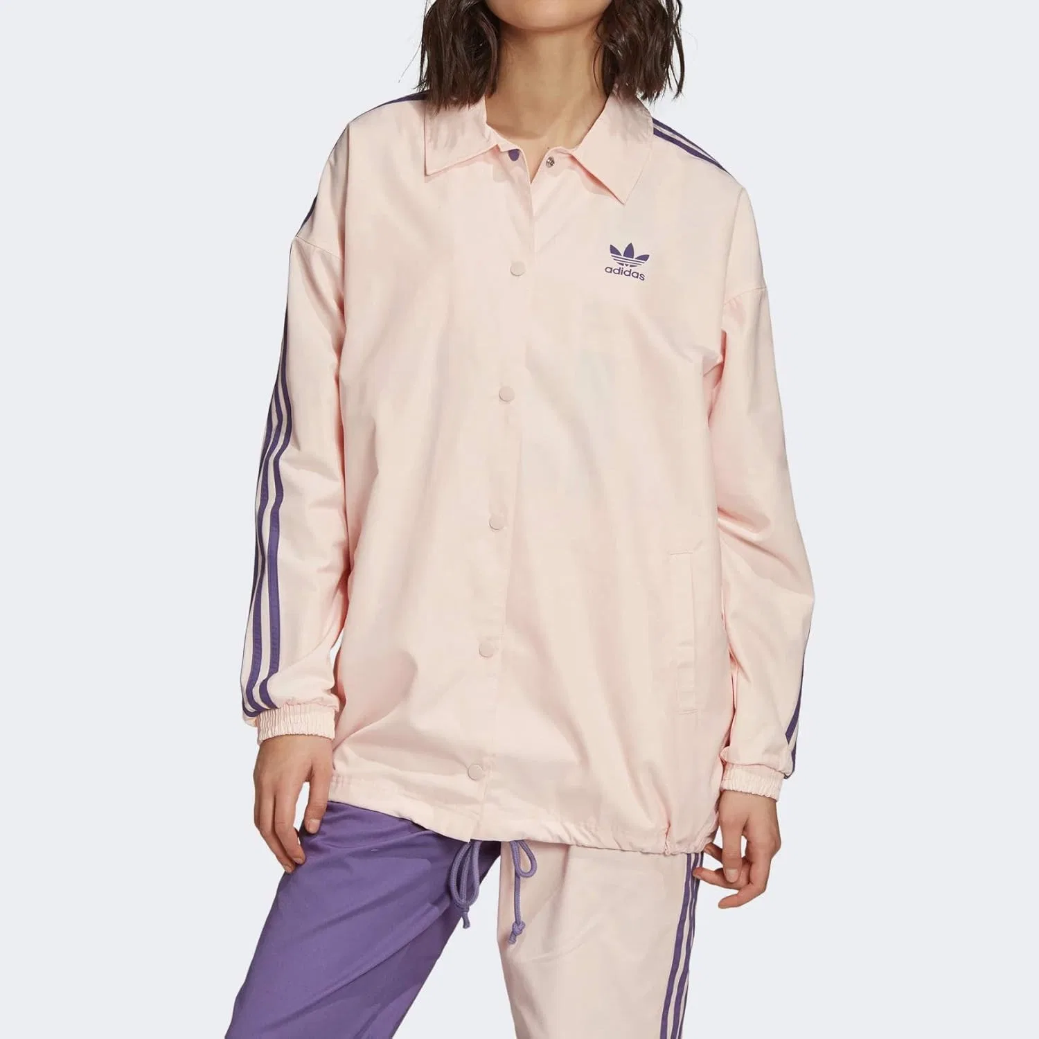 Куртка женская adidas Originals, цвет Icey Pink — фото 4