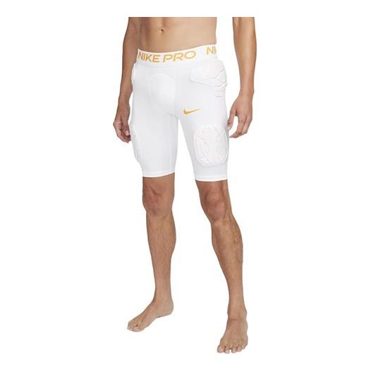 

Шорты Men's Nike Pro HyperStrong Alphabet Waist Logo Printing Slim Fit Shorts White CW3890-100