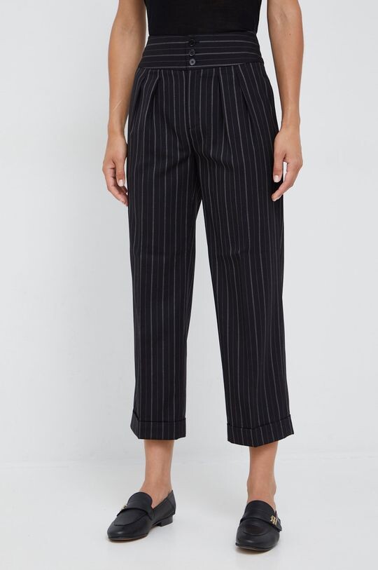 

Шерстяные брюки 200872111001 Lauren Ralph Lauren, черный