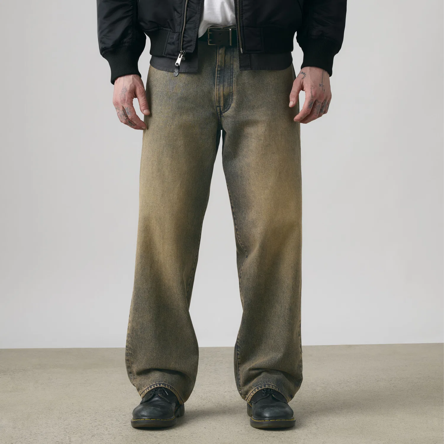 Мужские джинсы свободного кроя 578 Levi's, Brown — фото 2
