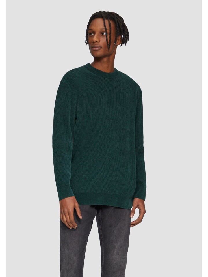 

Пуловер QS Strickpullover langarm, зеленый