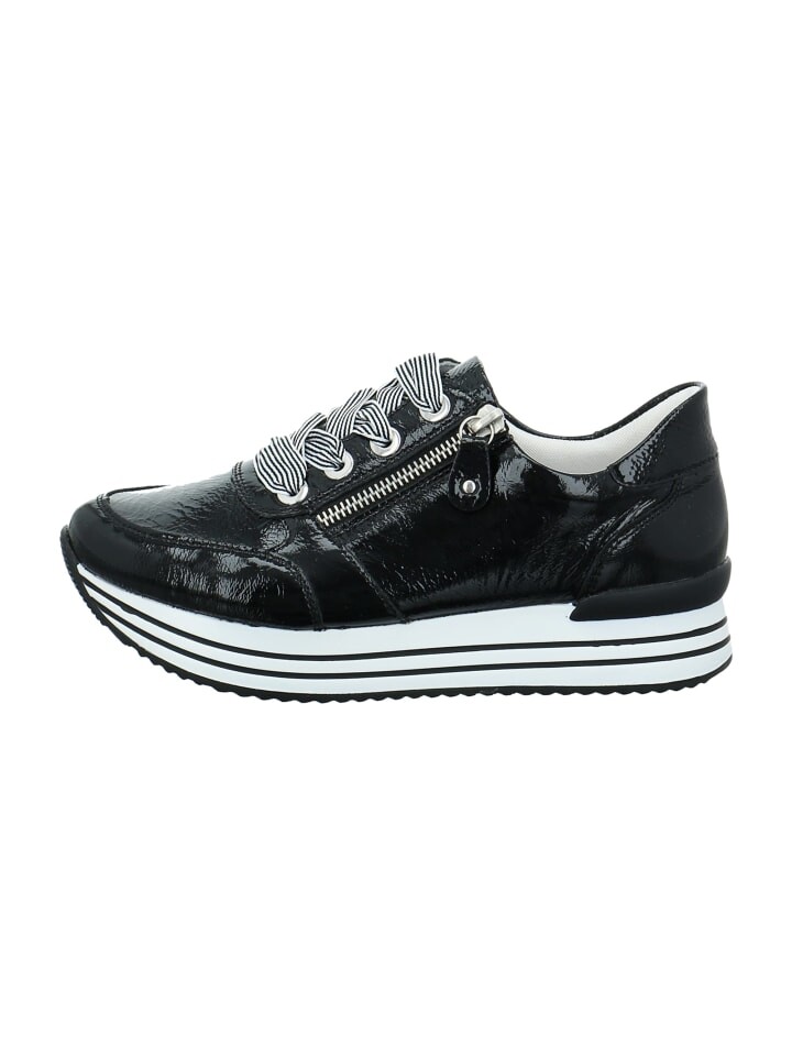 Элегантные туфли на шнуровке remonte Plateau Schnürschuhe, черный — фото 2