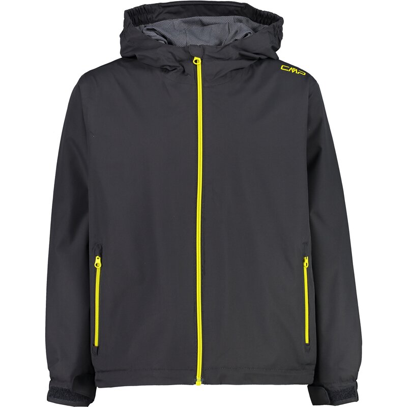

Детская куртка-дождевик с фиксированным капюшоном Cmp, серый