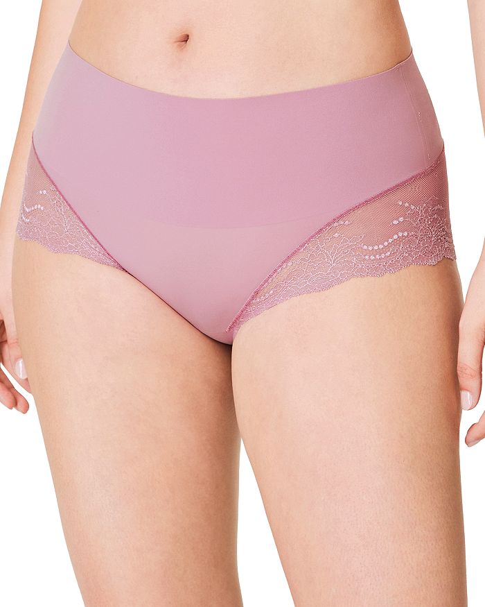 

Кружевные трусики-хипстер Hi SPANX, розовый