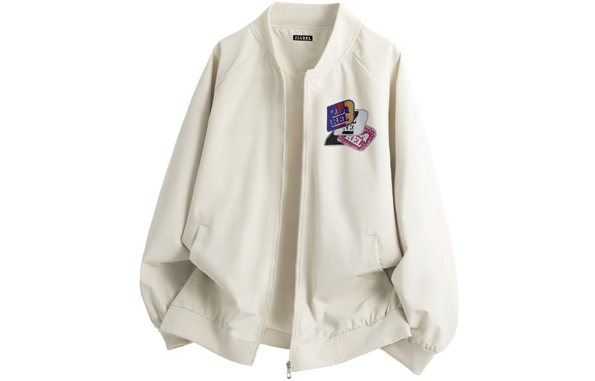 

Куртка Unisex Baseball Collar Moderate ZIAREL, хаки