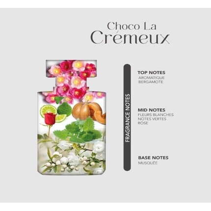 Choco La Cremex Adore духи для женщин 100 мл — цветочный аромат с жасмином, розовым мускусом и фруктовыми нотами, Parfum De Luxe Collection — фото 2