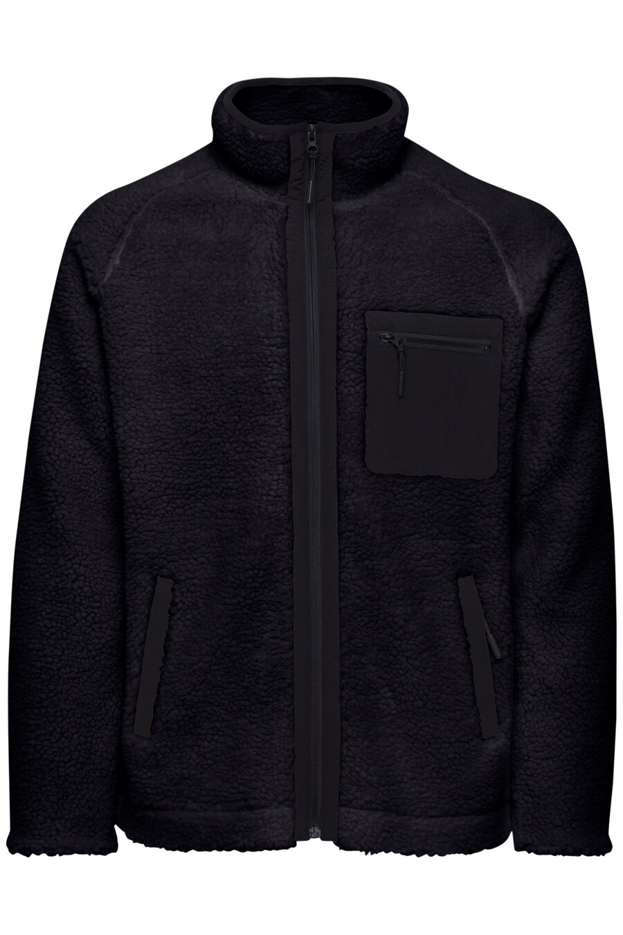 

Флисовая куртка INDICODE JEANS Trodie, черный
