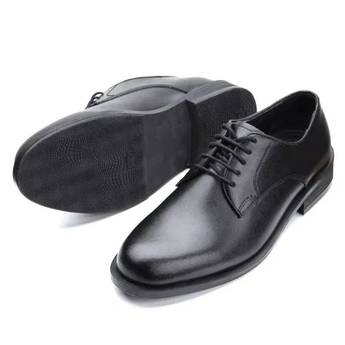 Мужские дерби CUSTOMADE 4cm Vibram Divine чёрные — фото 3