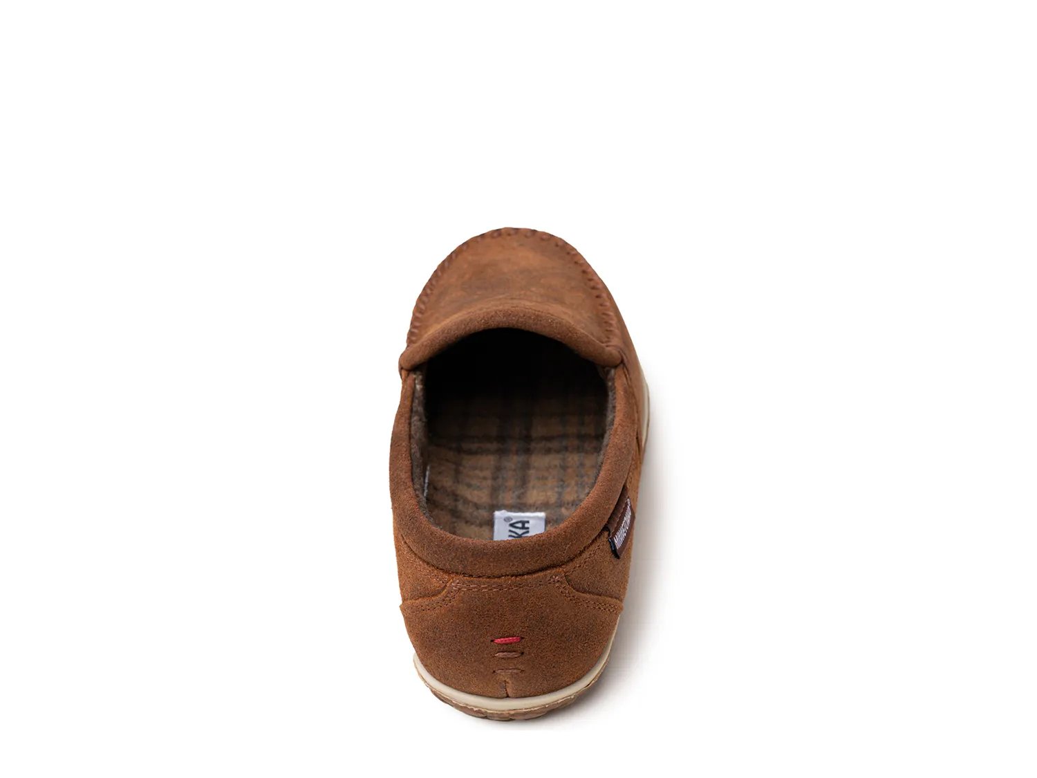 Тапочки Minnetonka Tilden Moccasin Slipper, темно-коричневый — фото 3