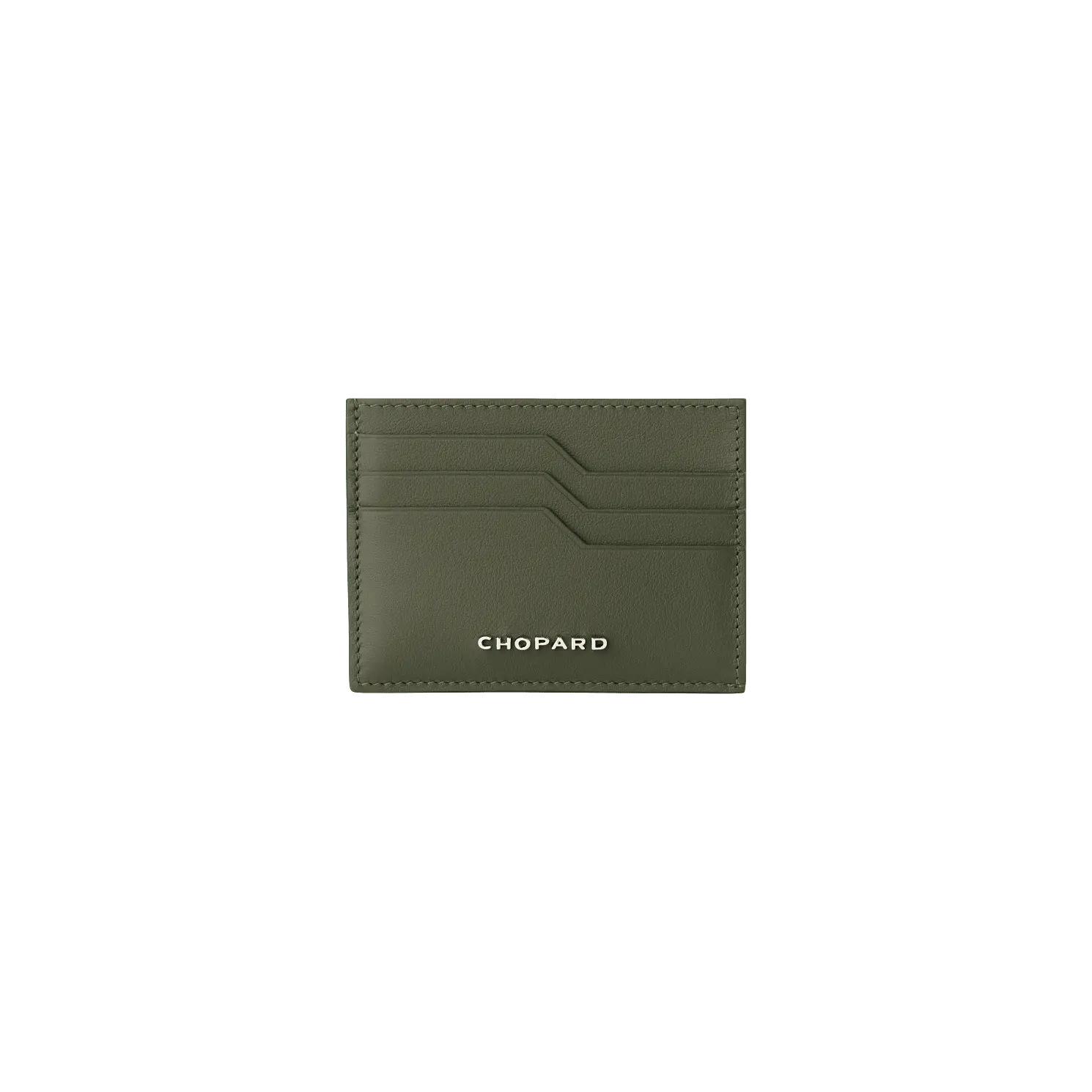 

Картхолдер Chopard Heritage small card holder - Телячья кожа зеленого / синего цвета