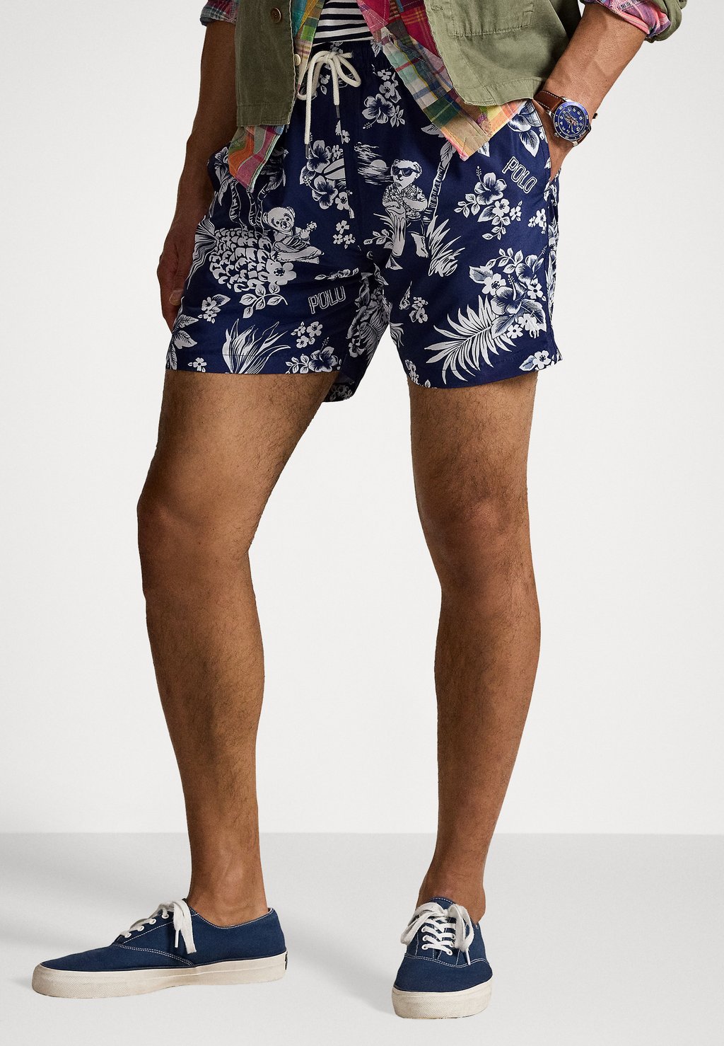 

Шорты для плавания 5.75 INCH TRAVELER POLO BEAR SWIM TRUNK Polo Ralph Lauren, темно-синий