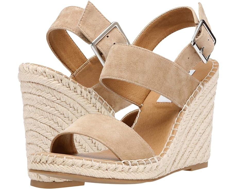 

Сандалии Steve Madden Uri Wedge, цвет Tan Suede