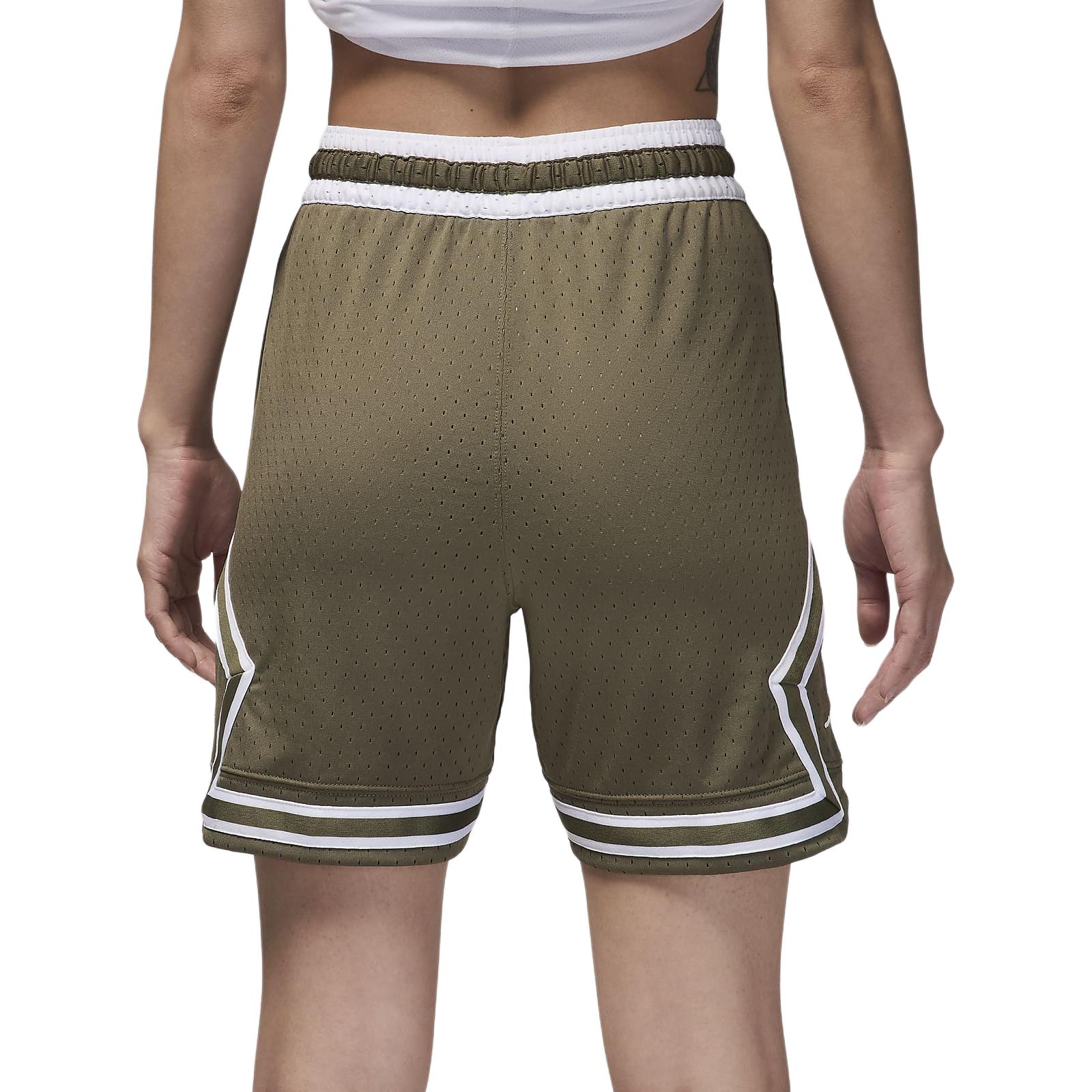 Футболка Jordan SportDri-FIT Diamond FW24 Повседневные шорты мужские Medium Оливковый зеленый/Белый — фото 2