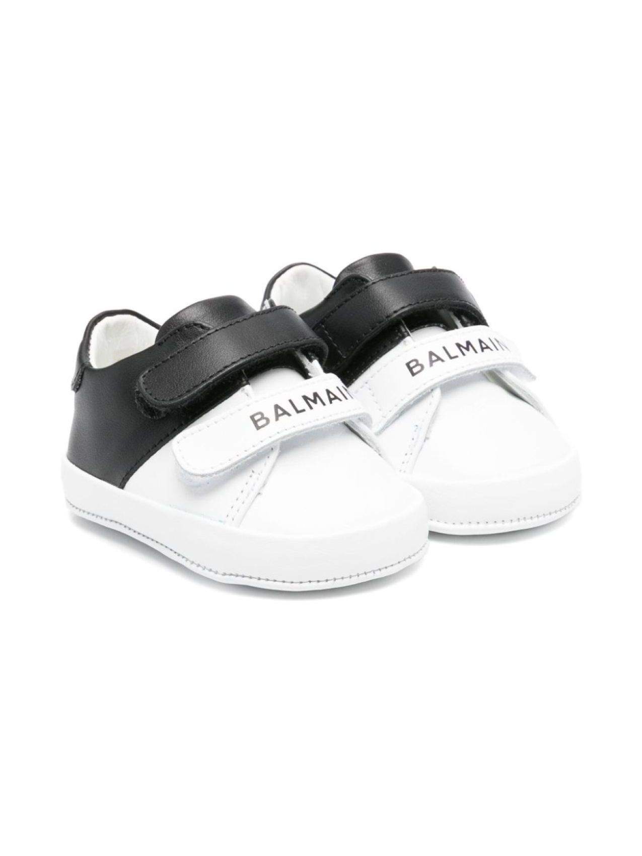 

Balmain Kids кожаные кроссовки, белый