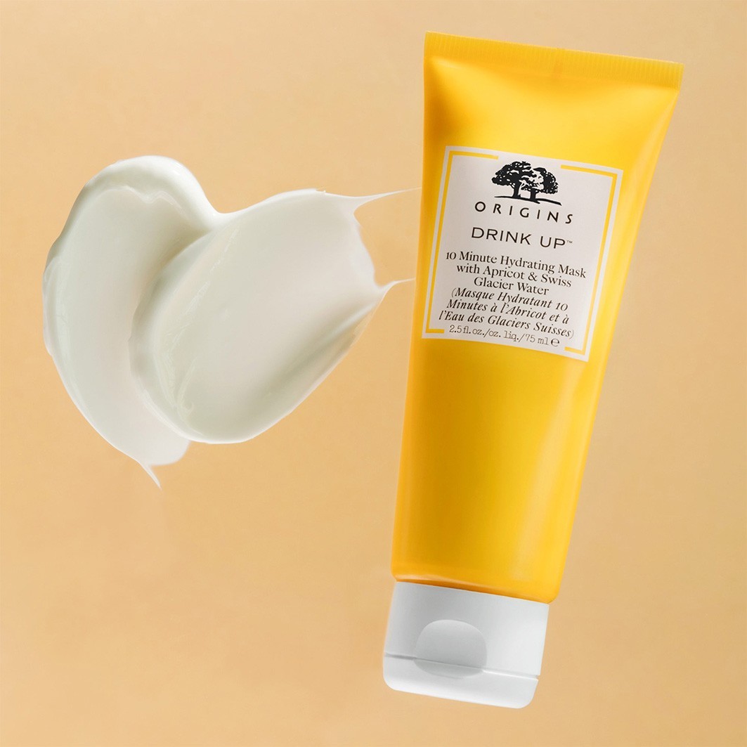 Маска для лица Origins — Drink up 10 minute hydrating mask with apricot , объем, 75 мл — фото 3