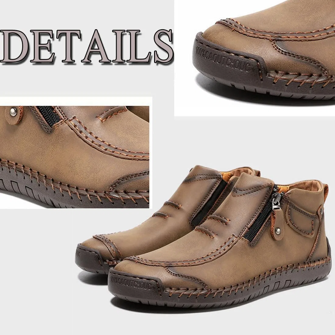 Кеды мужские Premium Leather, White — фото 4