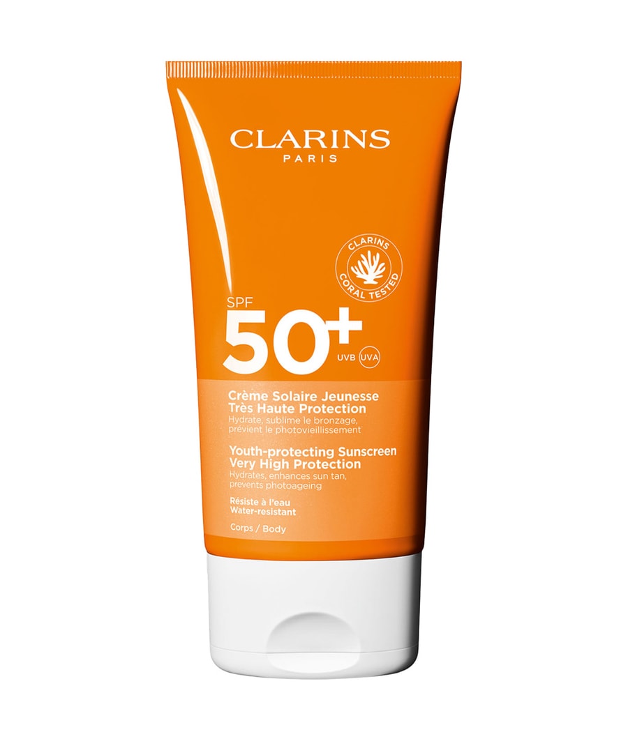 

Солнцезащитный крем CLARINS Crème Solaire Corps SPF 50+, 150 ml