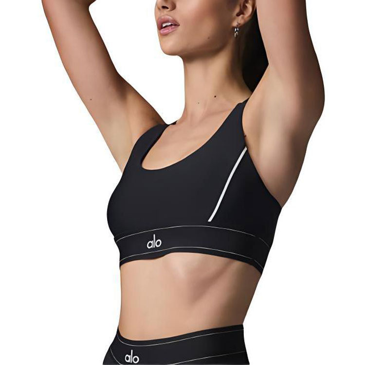 

Женский бюстгальтер Alo Yoga, 黑白�lack+белый