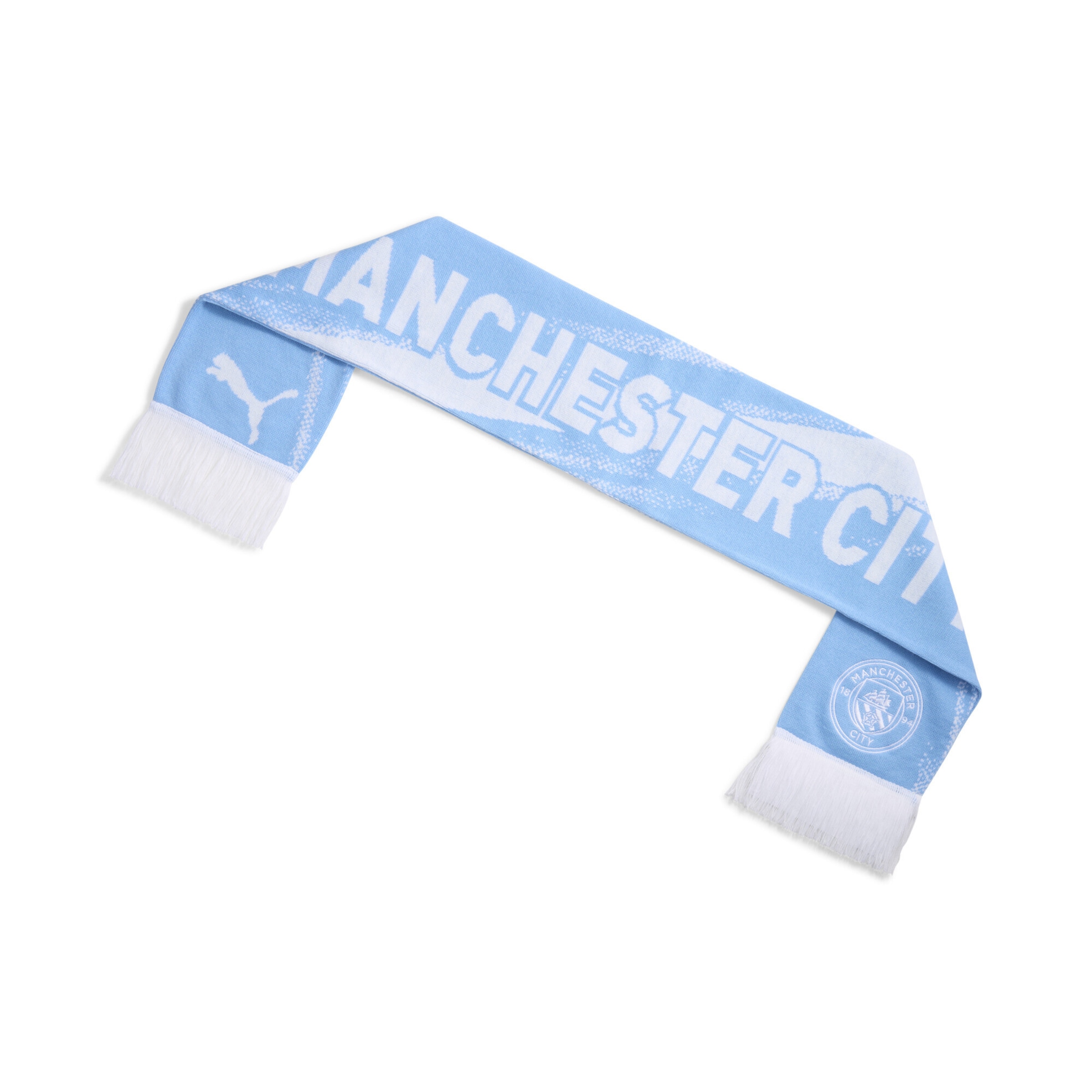 

PUMA Спортивный шарф 'Manchester City Essentials' в светло-голубом цвете