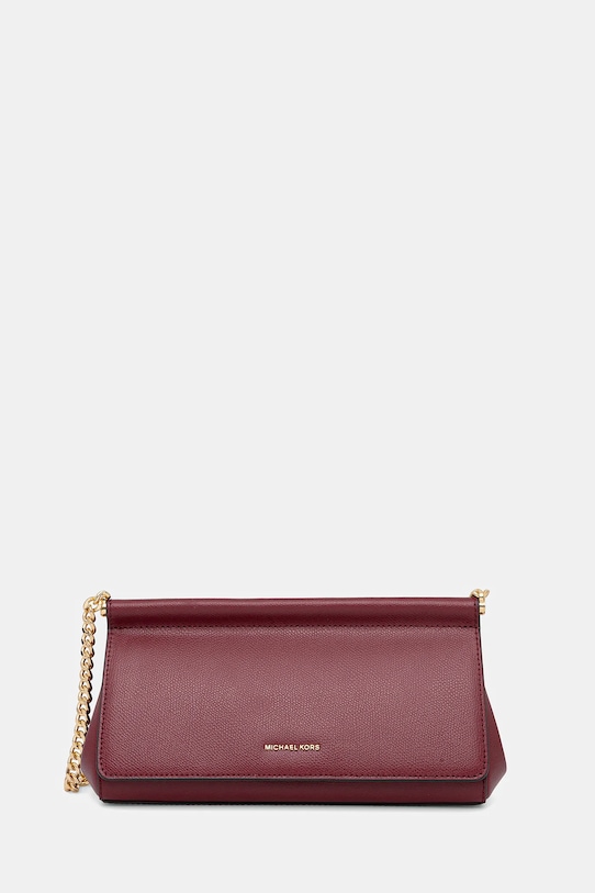 

Кожаная сумка Michael Michael Kors, бордовый