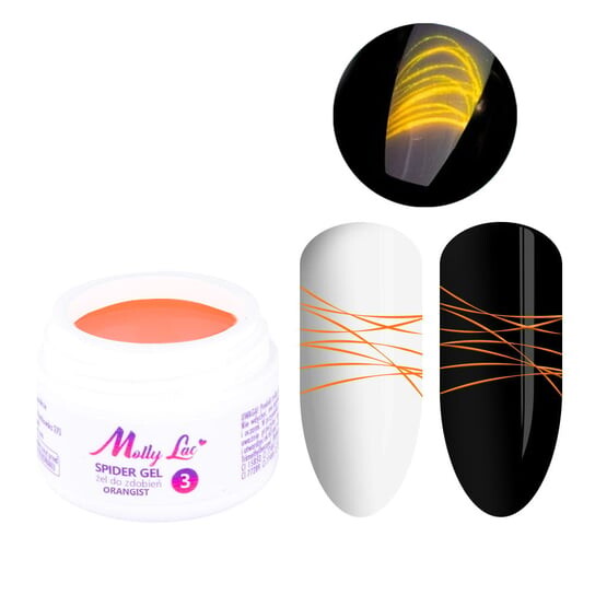 

Неоновый оранжист 3мл Molly Lac Spider Gel №3