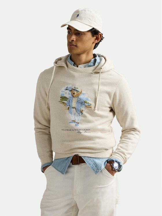 

Толстовка обычного кроя 710966739001 Polo Ralph Lauren, белый