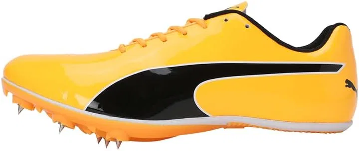 Кроссовки для легкой атлетики Puma Evospeed Sprint 14.5 Unisex, Sun Stream Puma Black Puma White — фото 2