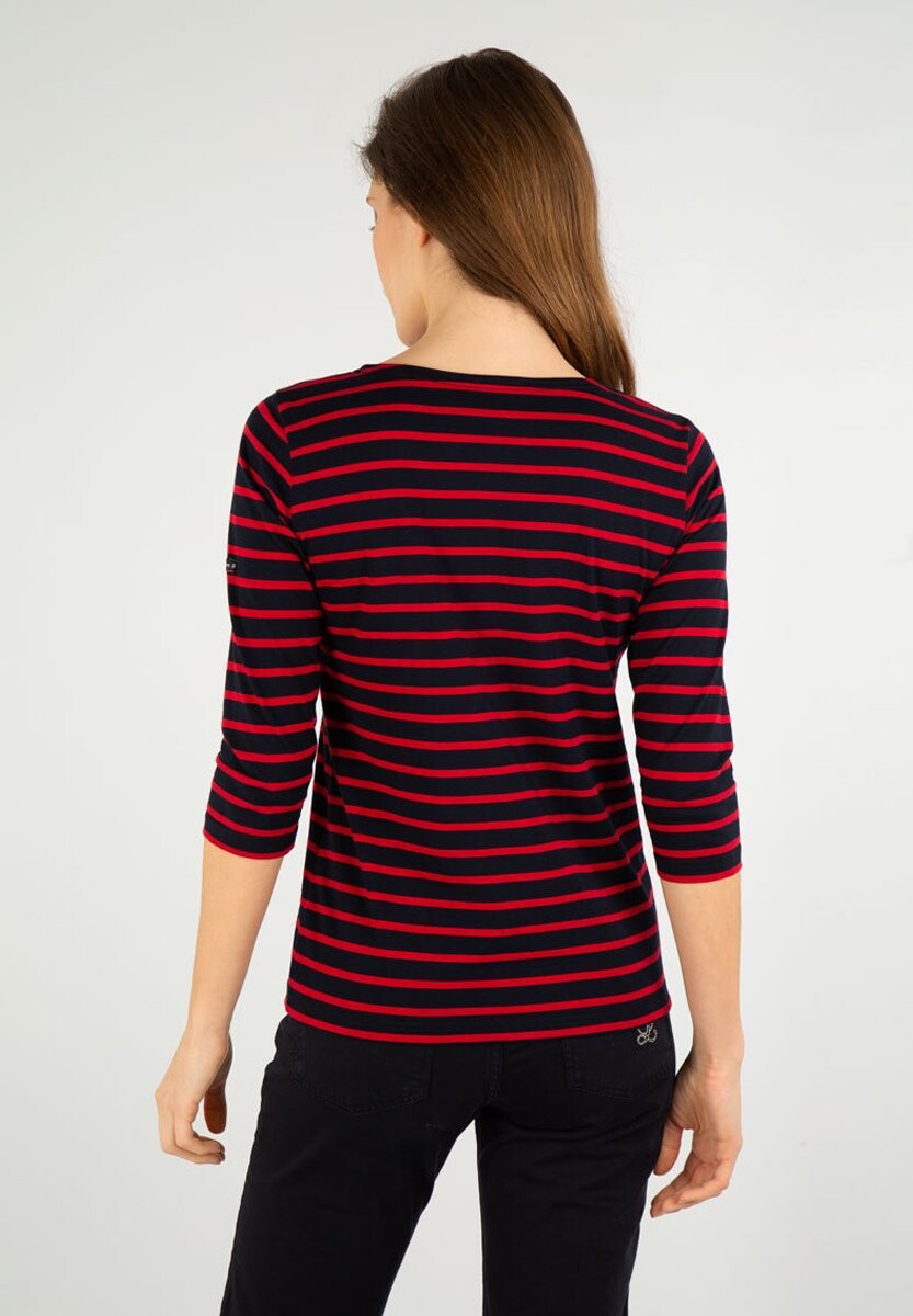 

Топ с длинными рукавами MARINIÈRE STRIPE 3/4 T-SHIRT Armor lux, темно-синий