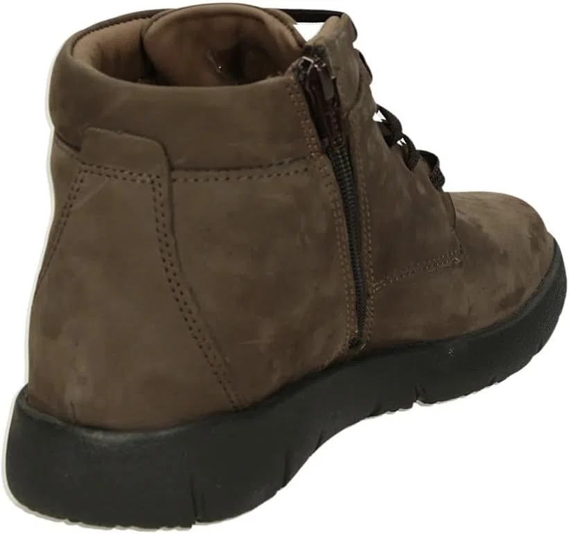 Кроссовки Valleverde 36986 Mens Nubuck Rubber Sole Casual Shoes, Brown — фото 3