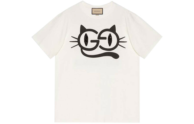 

Футболка женская цвета экрю GUCCI, Ecru