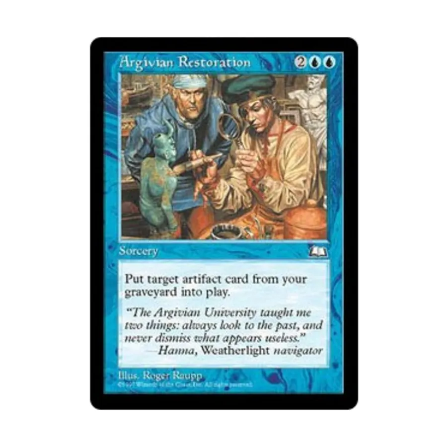 

CCG Аргивское восстановление (U), MTG - Weatherlight