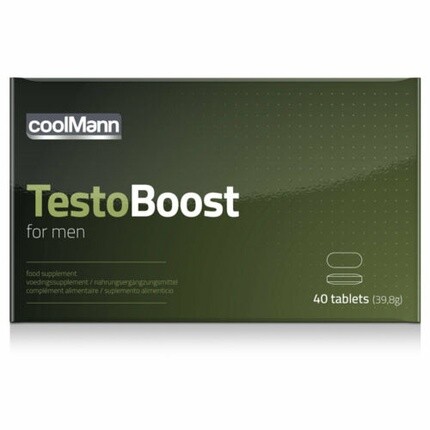 

CoolMann TestoBoost для мужчин, 40 таблеток, 100% натуральная добавка для повышения потенции и либидо Cobeco, Серый, CoolMann TestoBoost для мужчин, 40 таблеток, 100% натуральная добавка для повышения потенции и либидо Cobeco