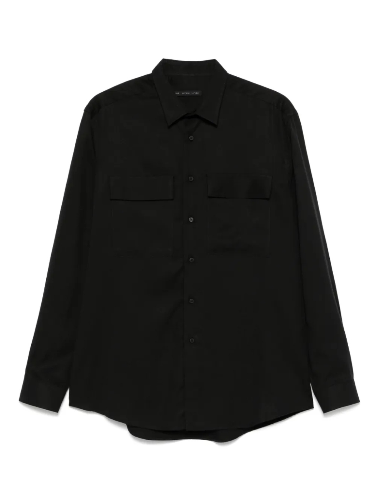 

Персиковая рубашка Low Brand, черный