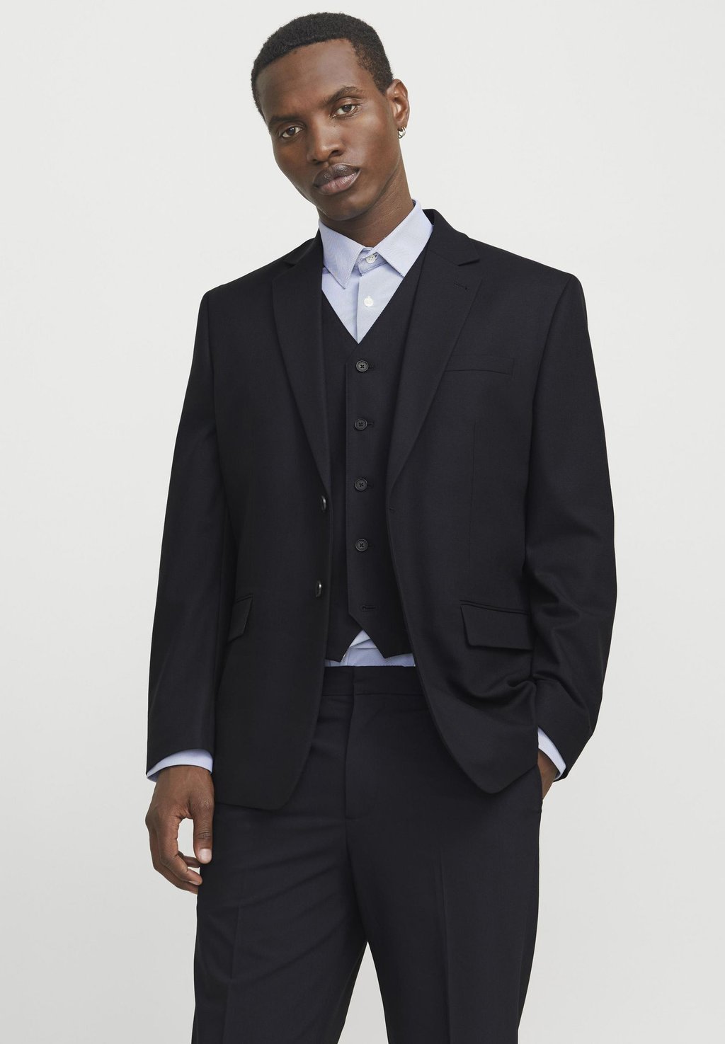 

Пиджак-блейзер JPRTHEO NOOS Jack & Jones PREMIUM, темно-синий