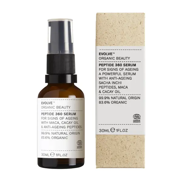 Натуральная пептидная сыворотка для лица, 30 мл Evolve Organic Beauty Peptide 360 serum — фото 2