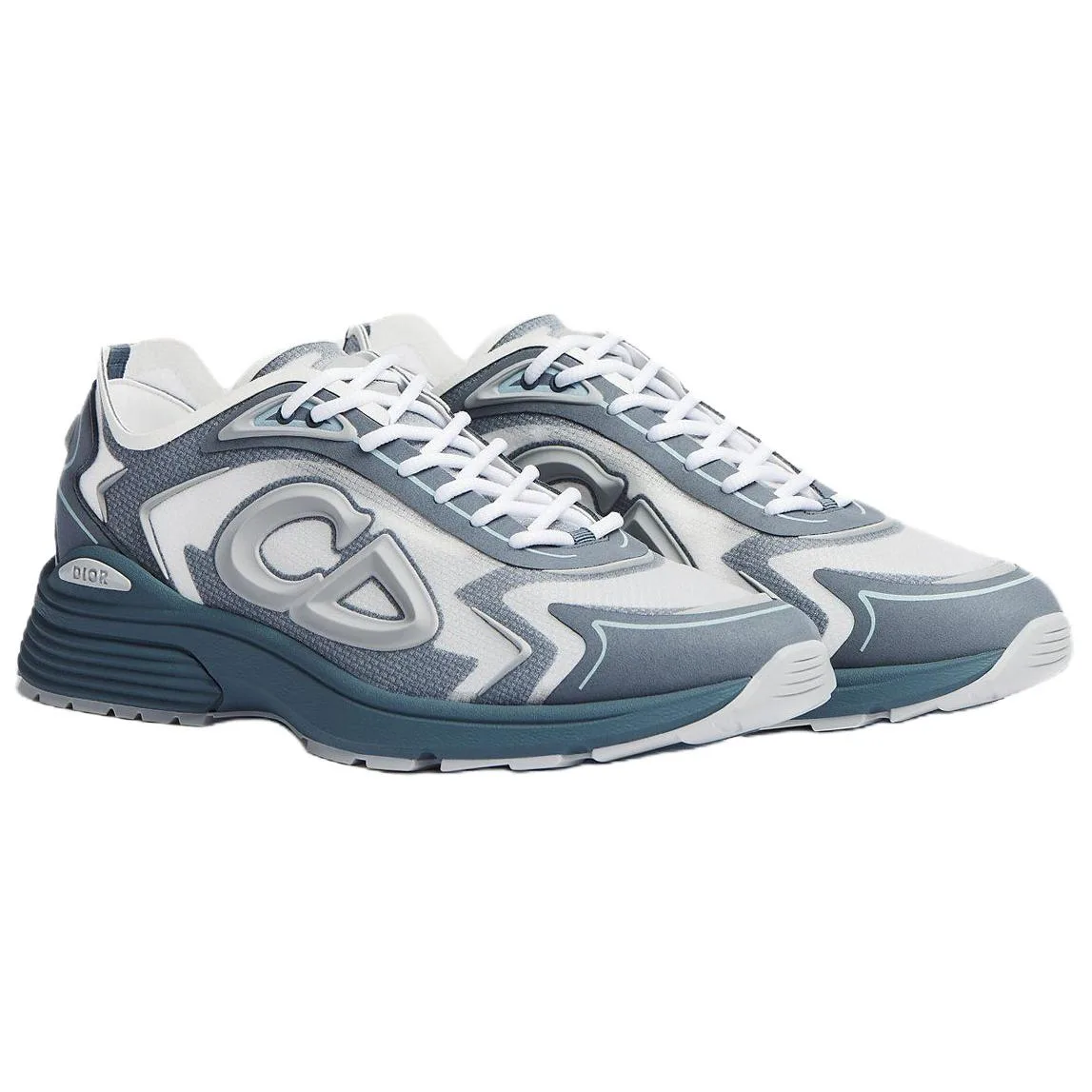 DIOR Кроссовки B30 Countdown Low Top мужские синие — фото 4