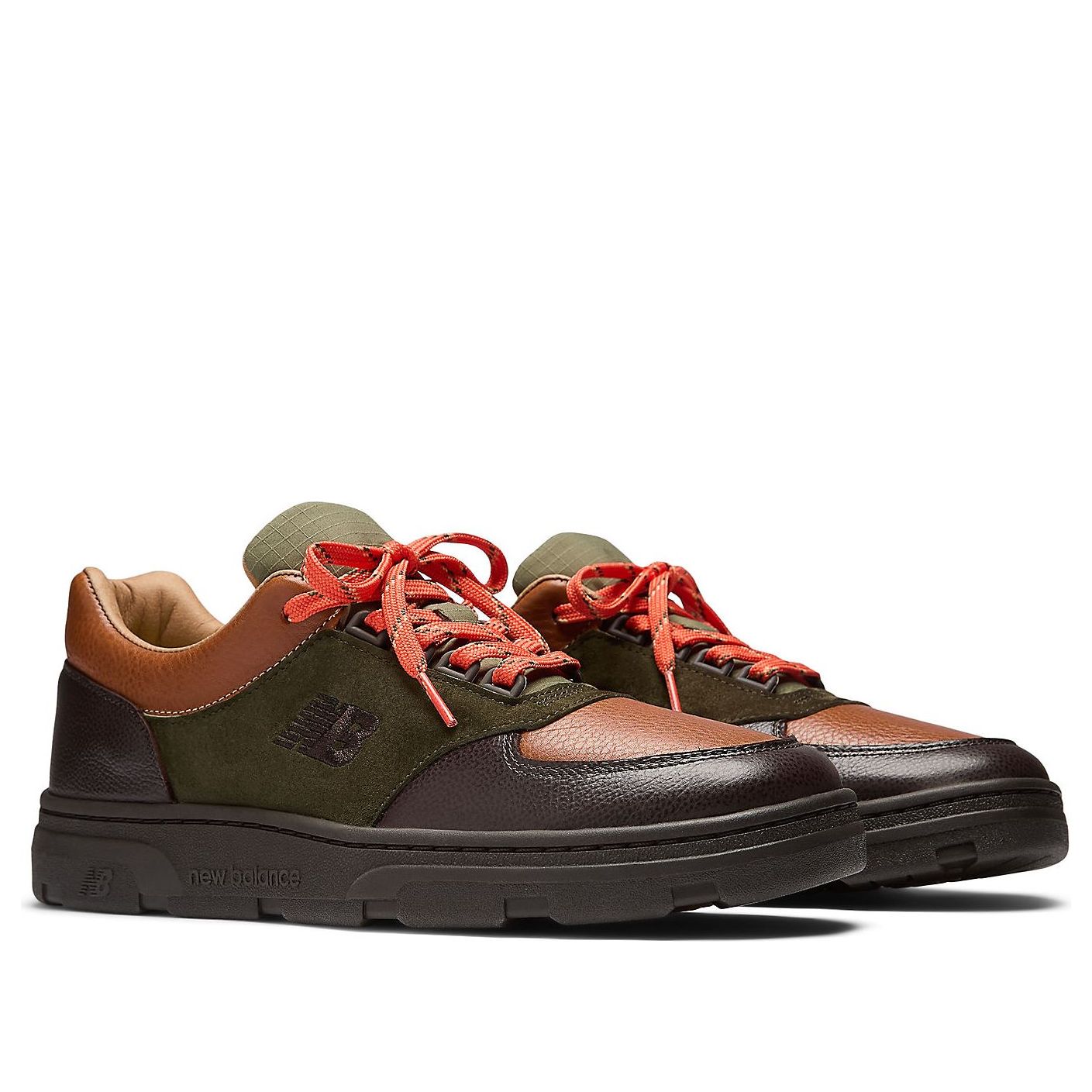 Кроссовки New Balance Made in UK x Drakes Allerdale 'Brown Olive' — фото 3