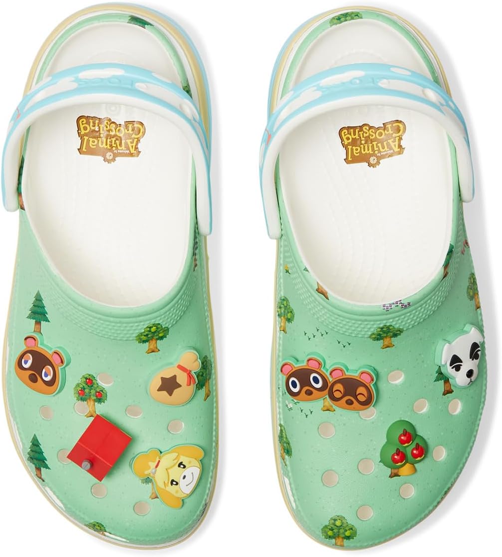 Сабо Crocs Animal Crossing Platform Clog, цвет Animal Crossing