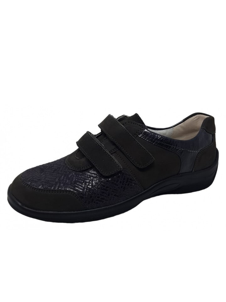 Тапочки WALDLÄUFER Klettschuh Hesna Weiite H, серый