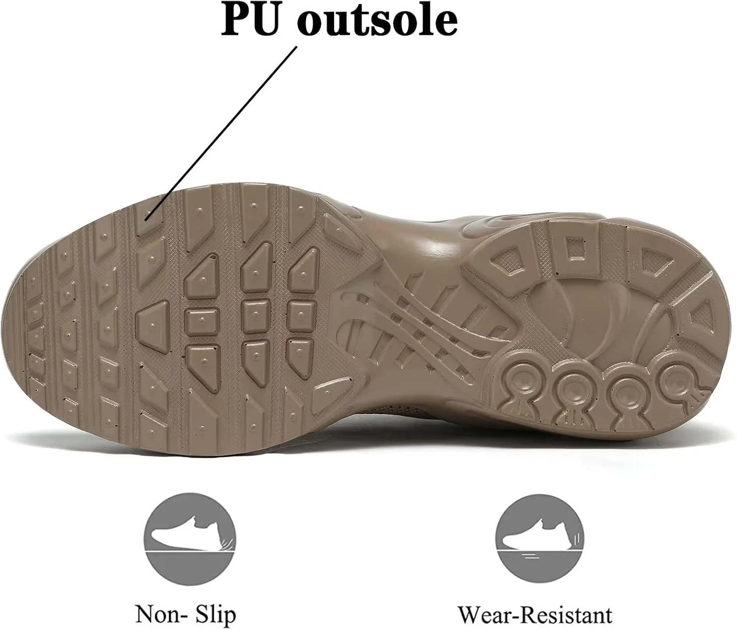 

Мужские модные кроссовки с противоскользящей подошвой, для бега, спортивные, для тренировок, тенниса и баскетбола Socviis, хаки