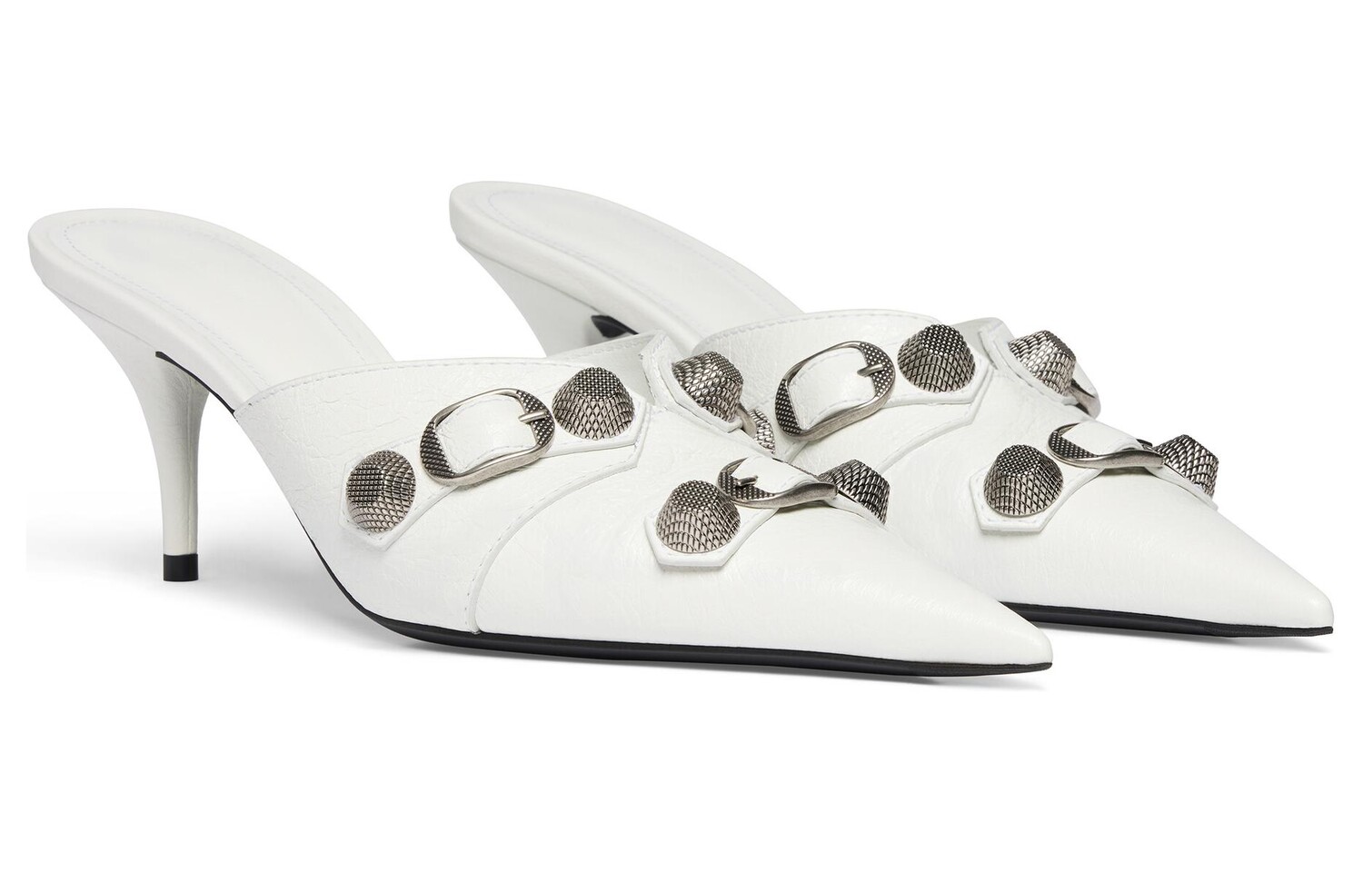 Туфли женские Balenciaga High Heels, белый — фото 4