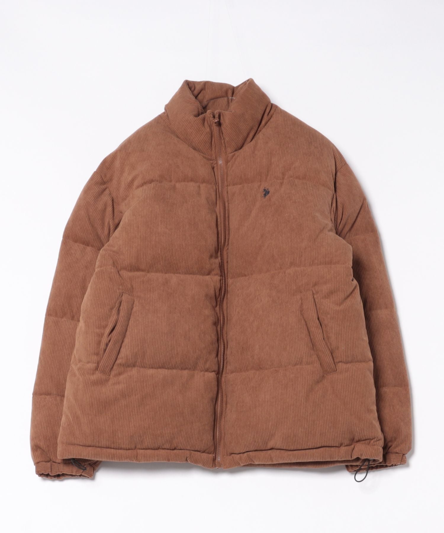 Американская ассоциация поло / (М) Вельветовая стеганая куртка U.S. Polo Assn., brown