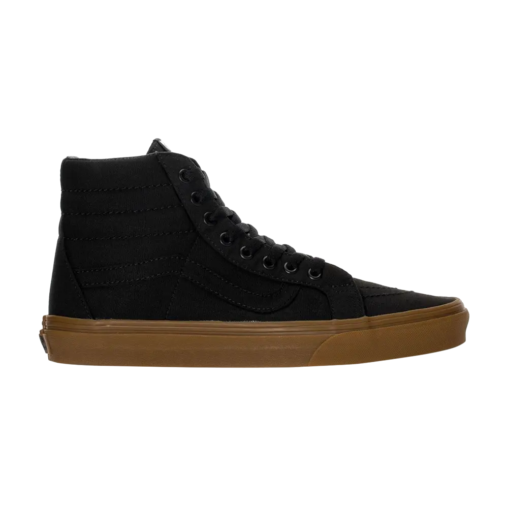 Кроссовки Sk8-Hi Reissue Canvas Vans, черный