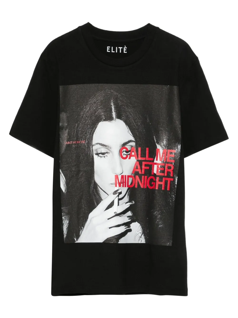 

Футболка с графичным принтом Elite, черный