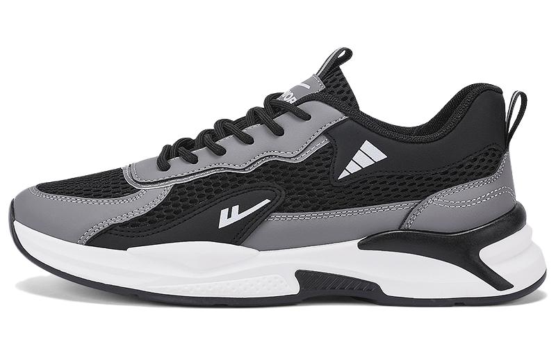 

Кроссовки Warrior Low-Top мужские черно-серые